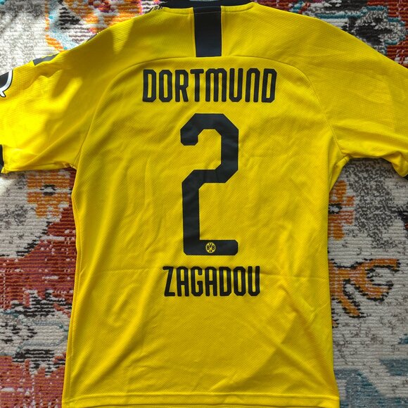 BORUSSIA DORTMUND PUMA DRY CELL ZAGADOU JERSEY SIZE M - Picture 2 of 5